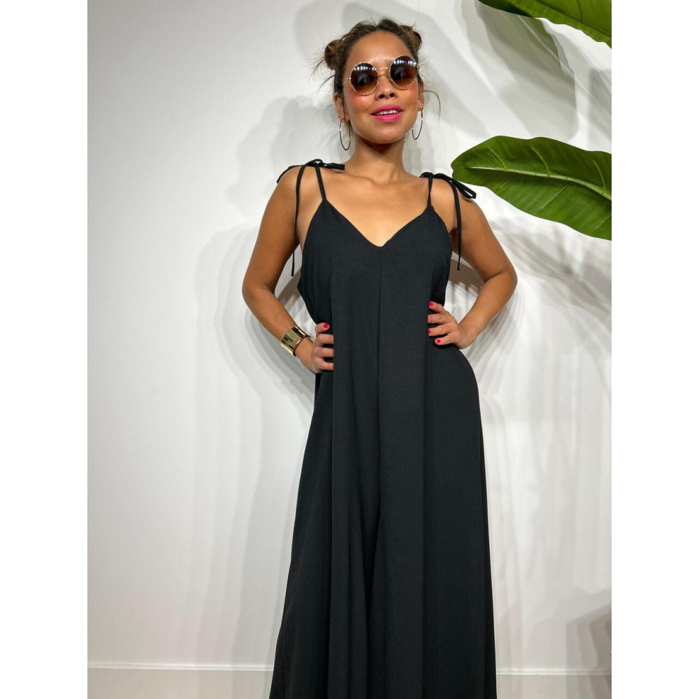 Mono Largo Palazzo CLEMENTLIZE Negro HEVE Mono Largo Palazzo CLEMENTLIZE Negro HEVE
