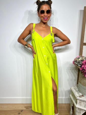 Vestido Largo Arandelas SWABBY Lima HEVE