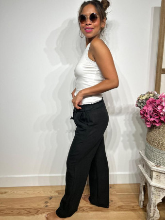 Pantalón Casual Ligero BERAT Negro HEVE