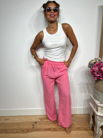 Pantalón Casual Ligero BERAT Rosa HEVE
