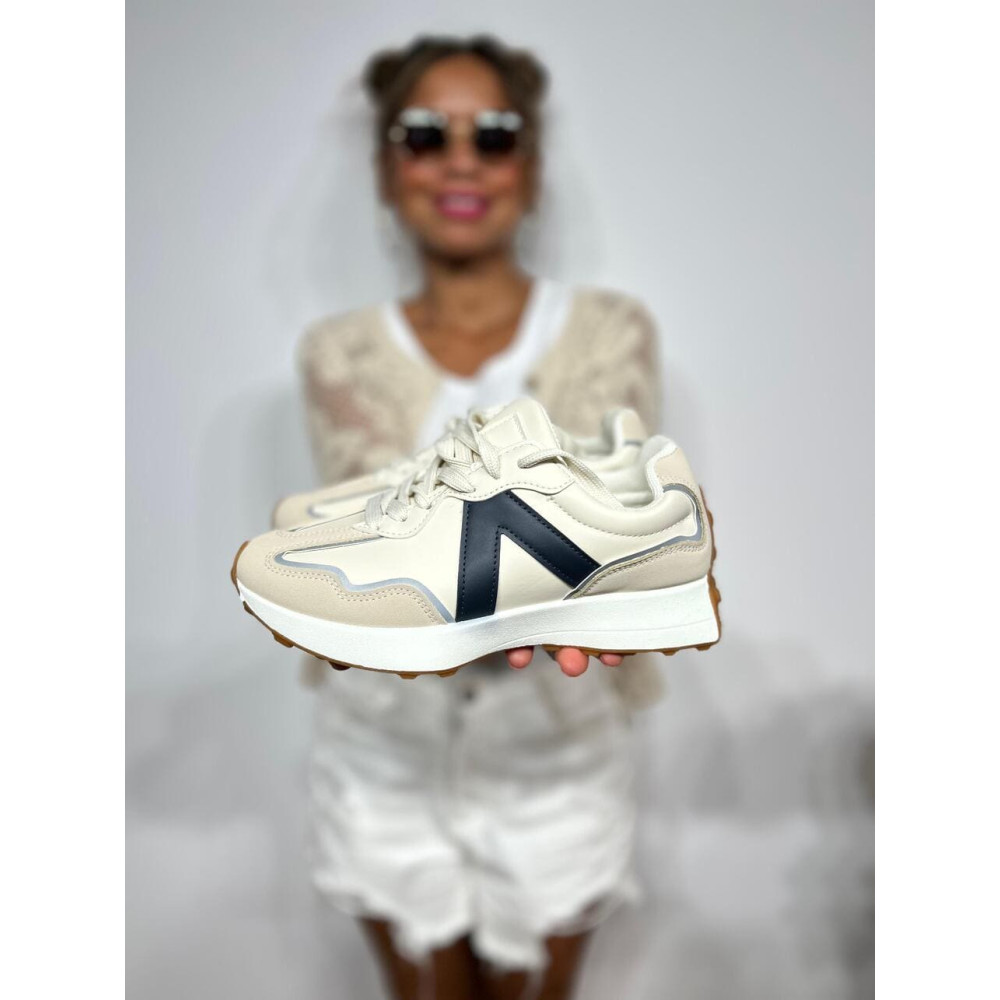 Deportiva Streetwear NYAMO Beige HEVE Deportiva Streetwear NYAMO Beige HEVE