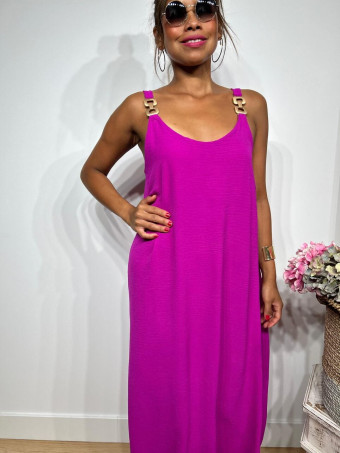 Vestido Eslabones NARELLA Buganvilla HEVE
