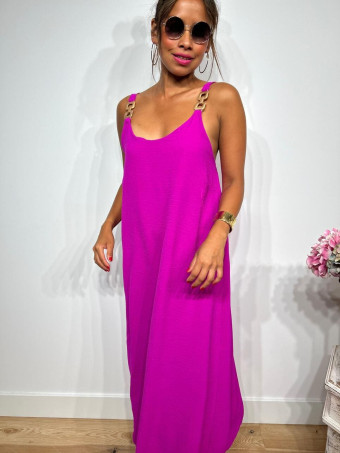 Vestido Eslabones NARELLA Buganvilla HEVE