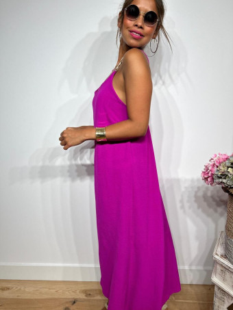 Vestido Eslabones NARELLA Buganvilla HEVE