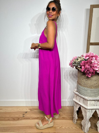 Vestido Eslabones NARELLA Buganvilla HEVE