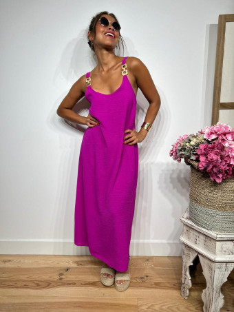 Vestido Eslabones NARELLA Buganvilla HEVE