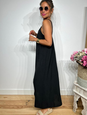 Vestido Eslabones NARELLA Negro HEVE