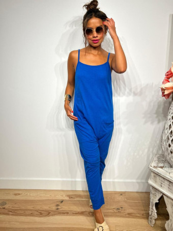 Mono Baggy Algodón CAMERON Azul Klein HEVE