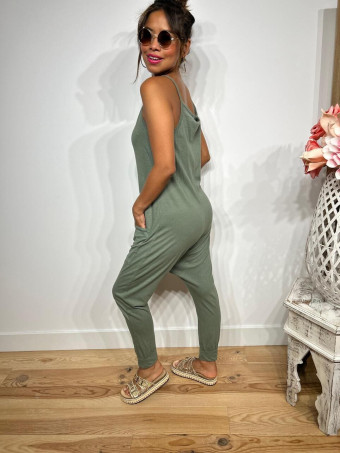 Mono Baggy Algodón CAMERON Khaki HEVE