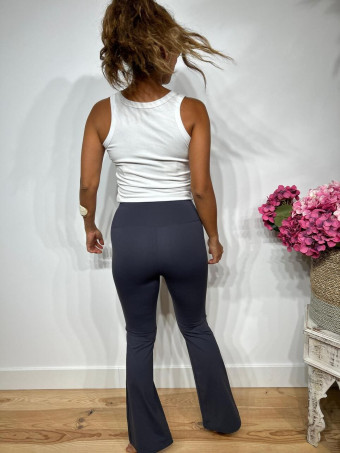Legging Moldeador Campana MABOOKE Gris Azulado HEVE