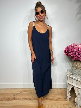 Vestido Eslabones NARELLA Marino heve
