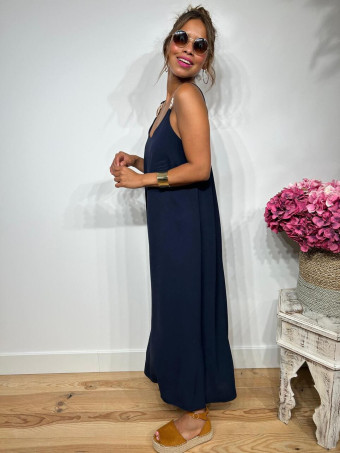 Vestido Eslabones NARELLA Marino heve