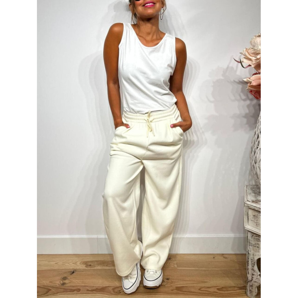 Pantalón Casual Algodón GODGER Beige HEVE Pantalón Casual Algodón GODGER Beige HEVE