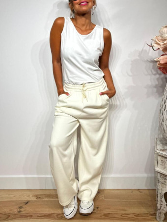 Pantalón Casual Algodón GODGER Beige HEVE