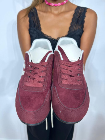 Deportiva Combinada Streetwear ROWIRE Burdeos HEVE