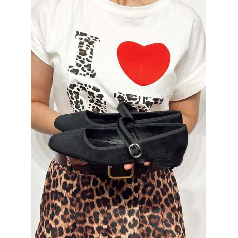 Bailarina Antelina NELVANA Negro HEVE