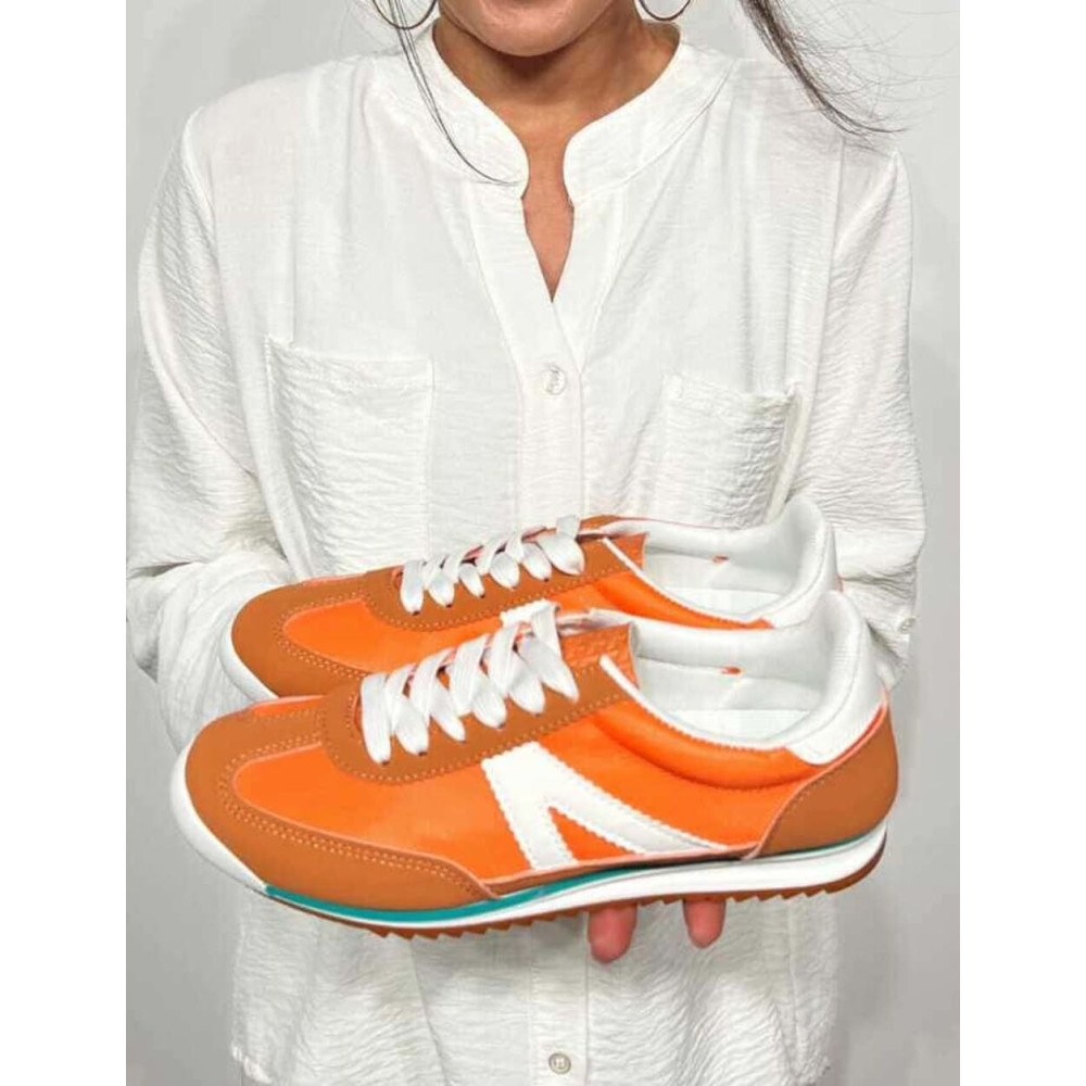 Deportiva Combinada Streetwear VALLEY Naranja HEVE