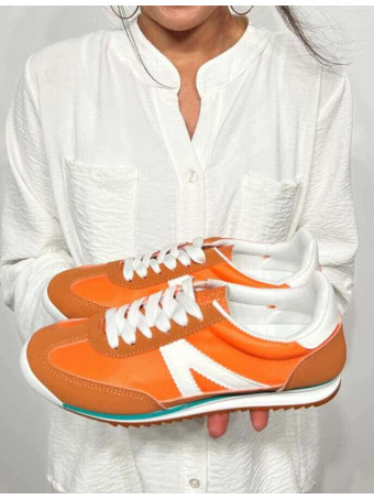 Deportiva Combinada Streetwear VALLEY Naranja HEVE