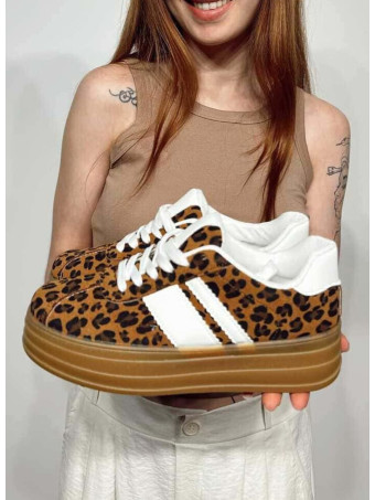 Deportiva Streetwear Plataforma BALGER Print HEVE