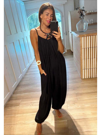 Mono Bombacho Oversize VOLYRA Negro HEVE