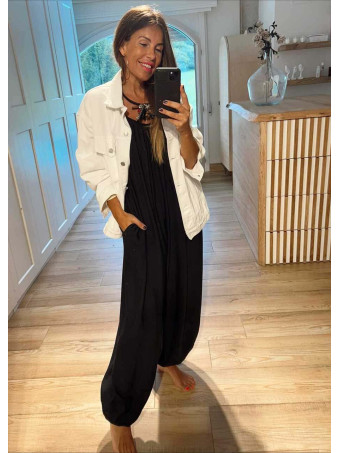 Mono Bombacho Oversize VOLYRA Negro HEVE