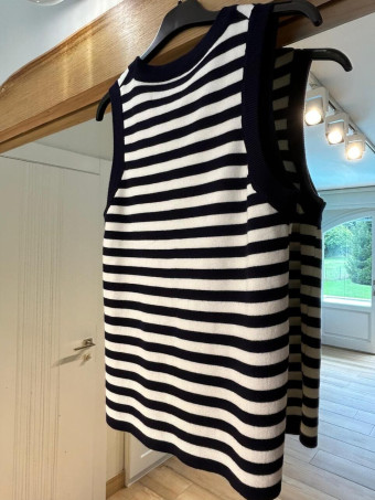 Punto Rayas Manga Sisa SAILEN Marino HEVE