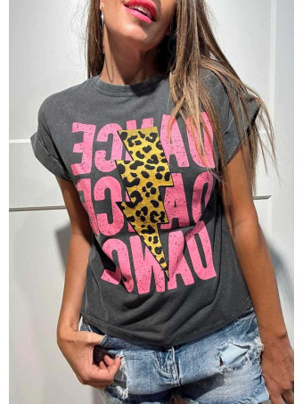 Camiseta Algodón TRIDANCE Gris HEVE