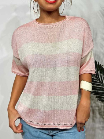 Punto Fino Rayas SALYATORI Rosa HEVE