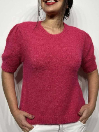 Punto Soft Manga Corta DAYLENA Fucsia HEVE