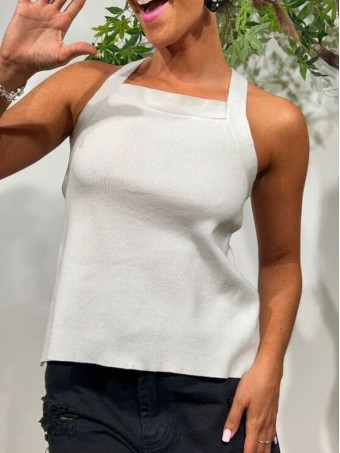 Cuerpo Espalda Cruzada YANIA Blanco HEVE