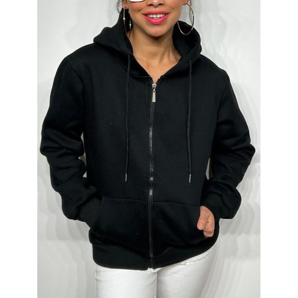 Sudadera Básica Capucha LOOTER Negro HEVE Sudadera Básica Capucha LOOTER Negro HEVE