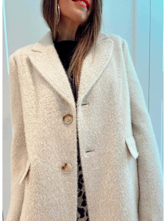 Abrigo Soft Touch LIRAYA Beige HEVE