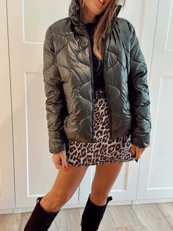 Chaqueta Acolchada Ondas ANEVA Negro HEVE