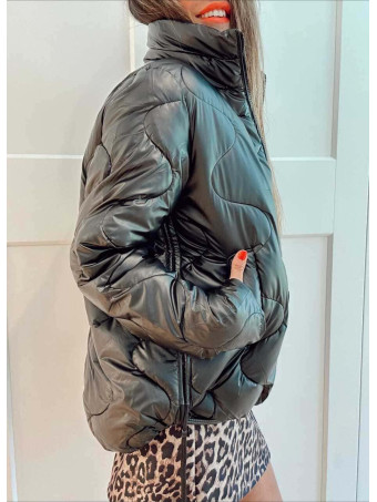 Chaqueta Acolchada Ondas ANEVA Negro HEVE