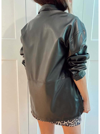 Sobrecamisa Polipiel GALBER Negro HEVE