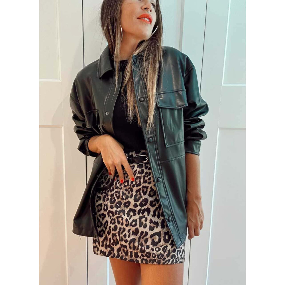 Sobrecamisa Polipiel GALBER Negro HEVE