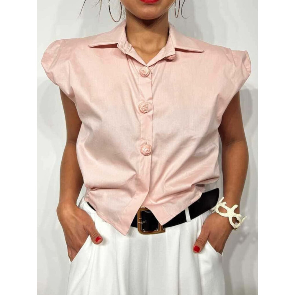 Blusa Popelín BLUESTRY Blanco HEVE