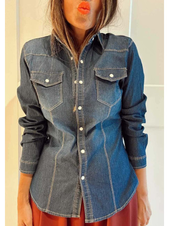 Camisa Vaquera Básica YONDER HEVE
