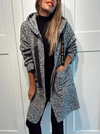 Abrigo Rizo DANCE AND IMPRESS Gris HEVE