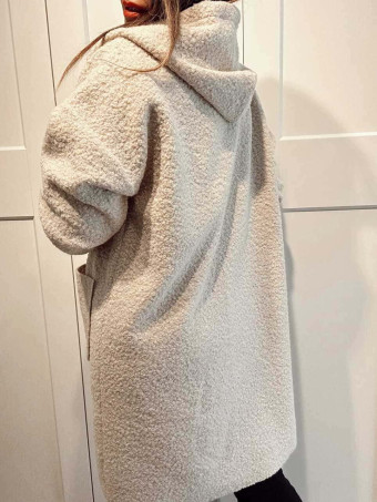 Abrigo Rizo DANCE AND IMPRESS Beige HEVE