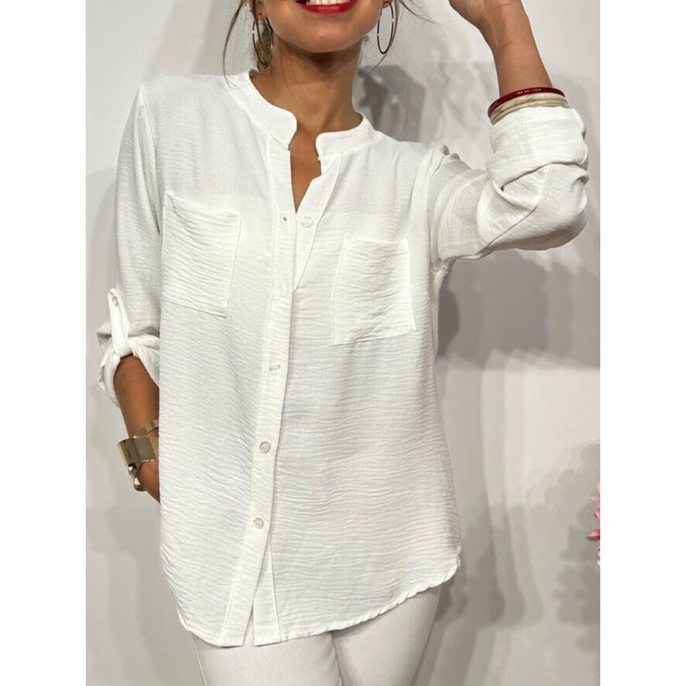 Camisa Fluida FLOSSIE Blanco HEVE