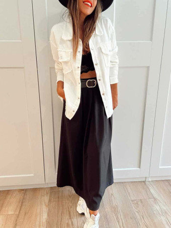 Sobrecamisa Vaquera ROCK AND ROLL Blanco HEVE