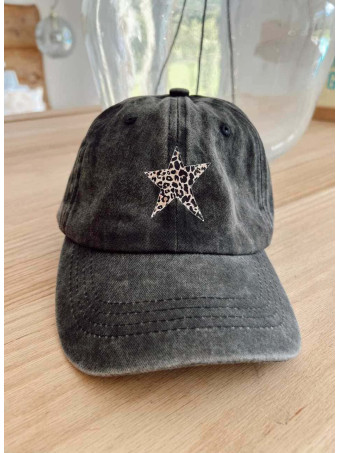 Gorra Estrella Print NOVAHAZE Negro HEVE