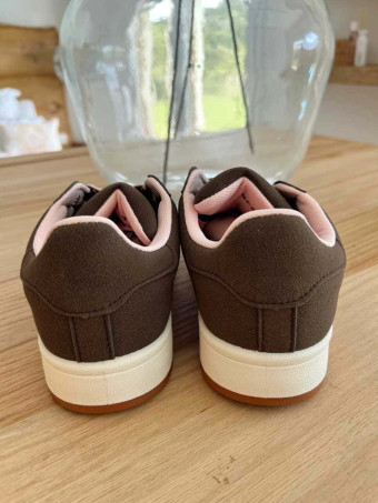 Deportiva Combinada Streetwear MOOX Marrón HEVE