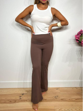 Legging Moldeador Campana MABOOKE Marrón HEVE