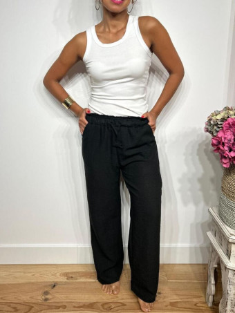 Pantalón Casual Ligero BERAT Negro HEVE