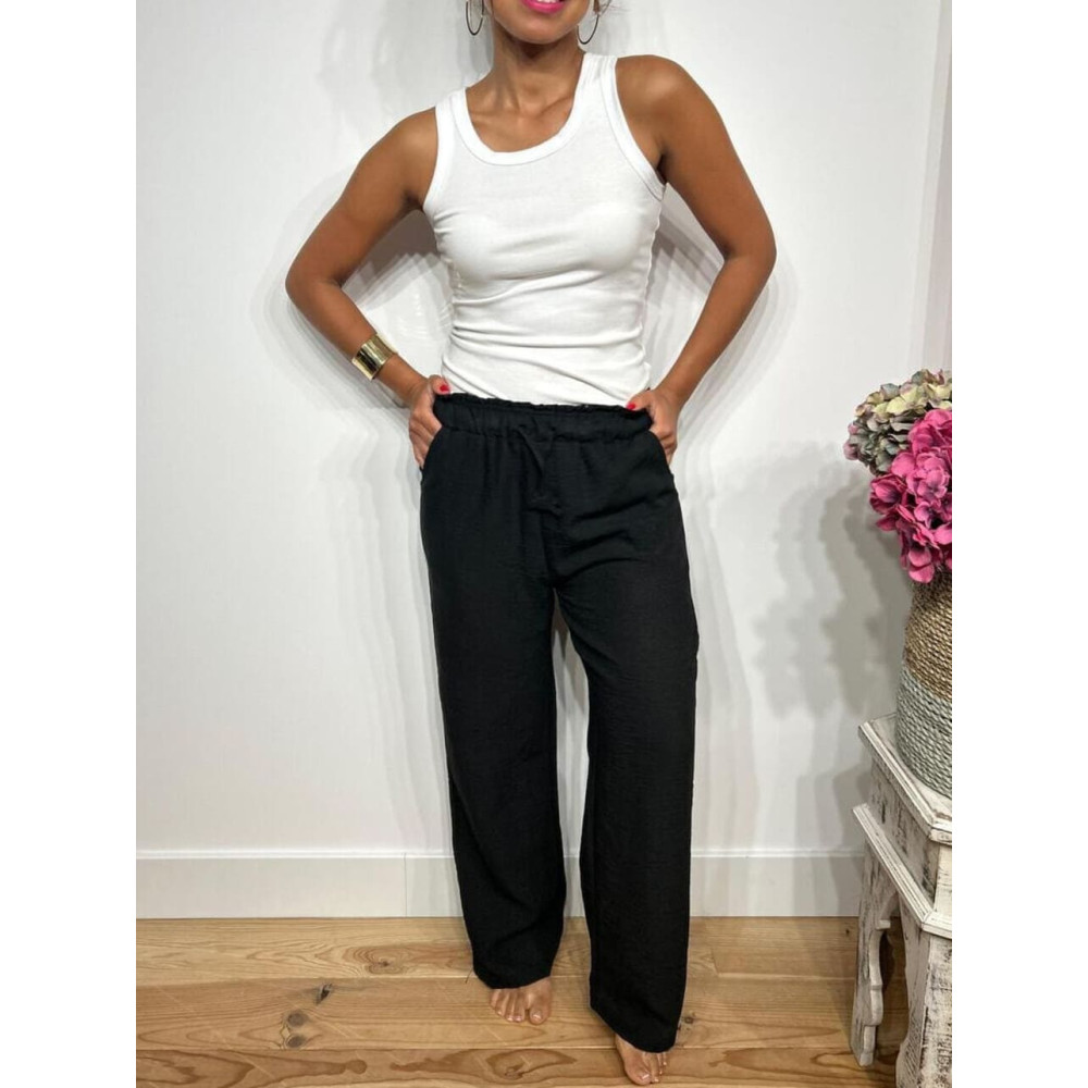 Pantalón Casual Ligero BERAT Negro HEVE