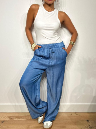 Pantalón Casual Ligero CHESIKO Blue Jean HEVE