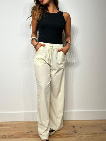 Pantalón Casual Ligero SKARO Crudo HEVE
