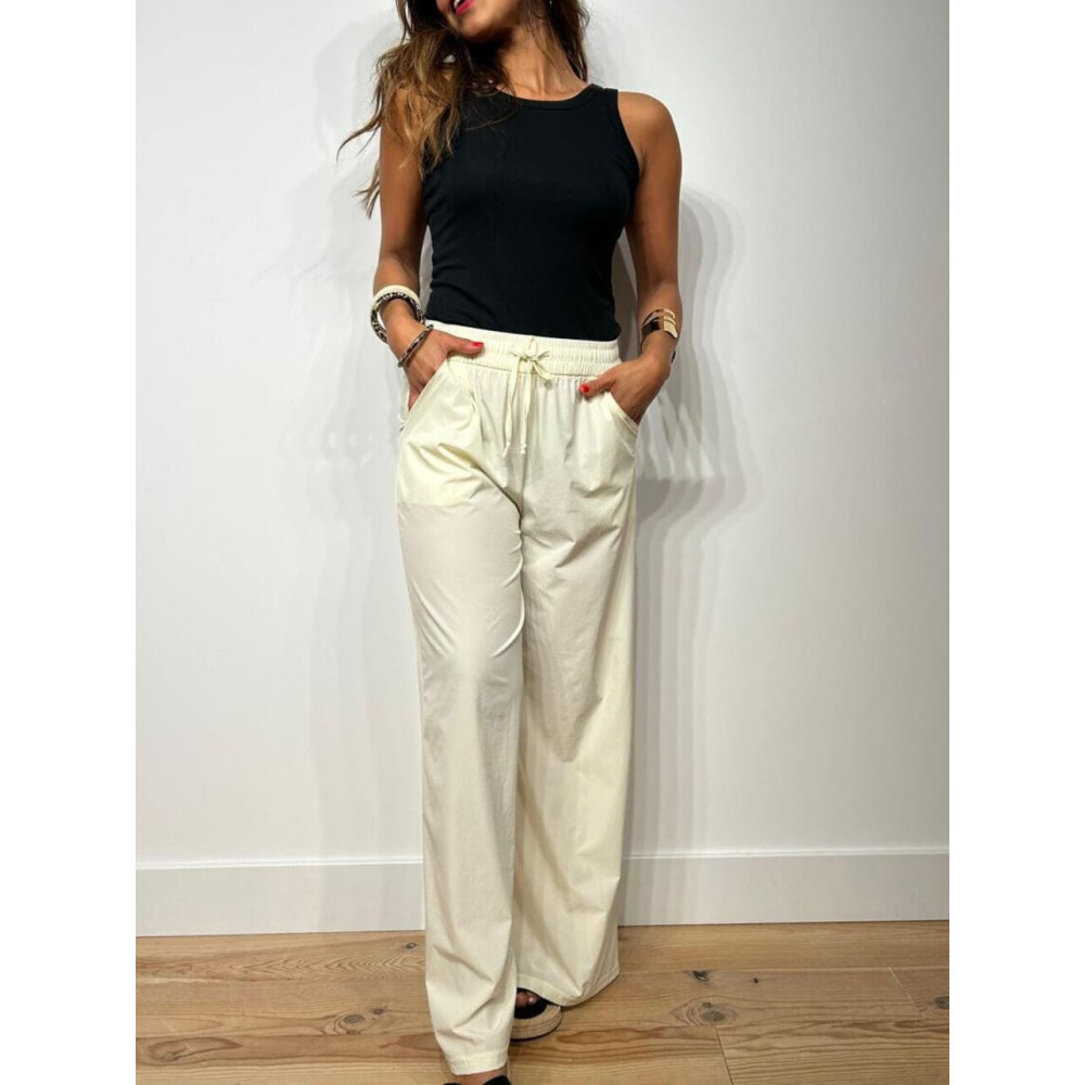 Pantalón Casual Ligero SKARO Crudo HEVE